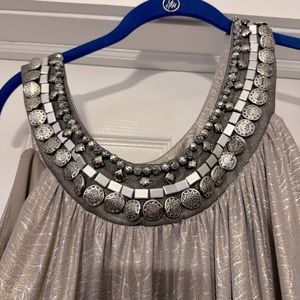 EUC Adorable Metallic Dress